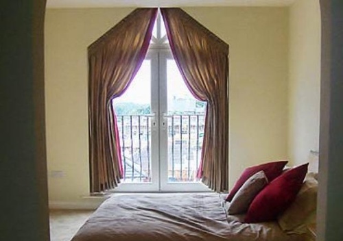 Шторы на окно с болконной дверью